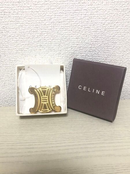 セリーヌ CELINE トリオンフ ブローチ