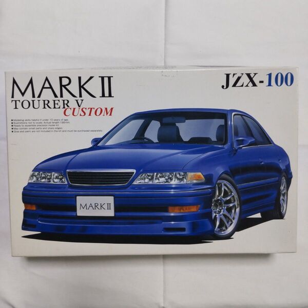 トヨタ マークⅡ ツアラーVカスタム JZX-100 アオシマ 1/24