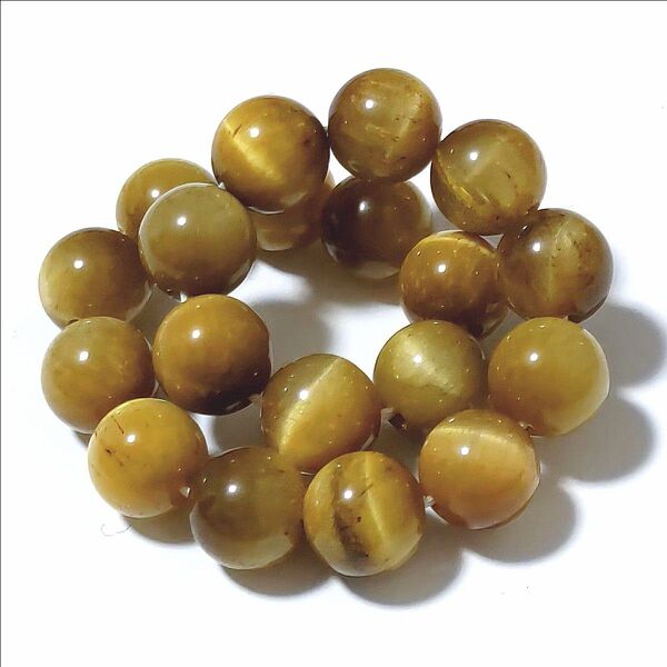 バーゲン【1-19】◆10mm【ゴールデンタイガーアイ】天然石パワーストーンブレスレット
