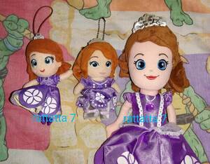 ☆Disney☆Sofia the first☆ちいさなプリンセス ソフィア☆マスコット☆ぬいぐるみ☆人形☆セット☆ディズニー