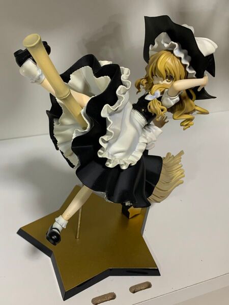 霧雨魔理沙 ノンスケールフィギュア 護國殿クエスチョナーズ×とれぱんぐYOSHI 織澤あきふみ OQDI