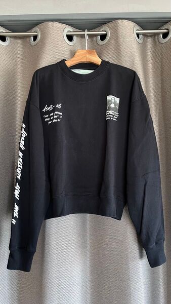 オフホワイト モナリザ スウェット XSサイズ 極美品