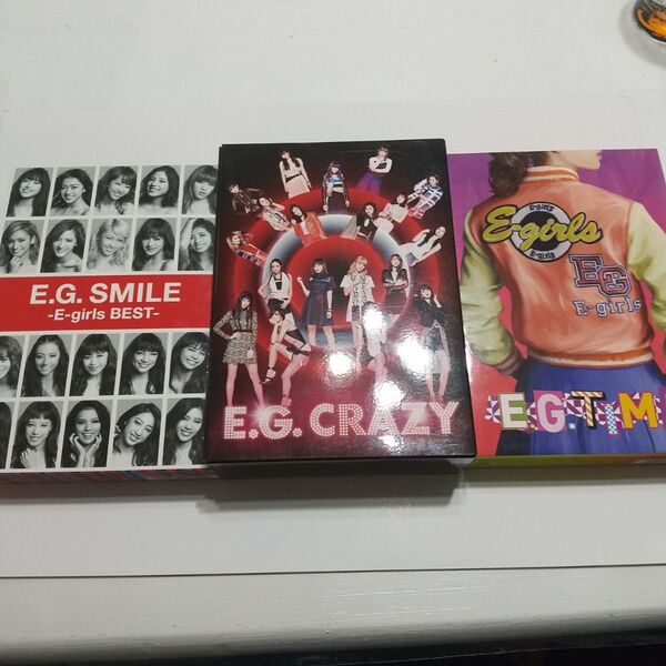 E-girls E.G. CRAZYE-girls E.G. TIMEE-girls E.G. SMILE3種セット