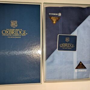 ハンカチ 紳士 2枚(THE GOLDEN HEART OF OXBRIDGE OXFORD&CAMBRIDGE UNIV)