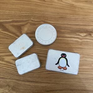 pingu ピングー ペンギン 缶 ブリキ缶 ヴィンテージ 小物入れ 収納 整理 ほかまとめて