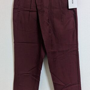 90%Off!【新品未使用タグ付き】zucca コットンレーヨンツイルパンツ
