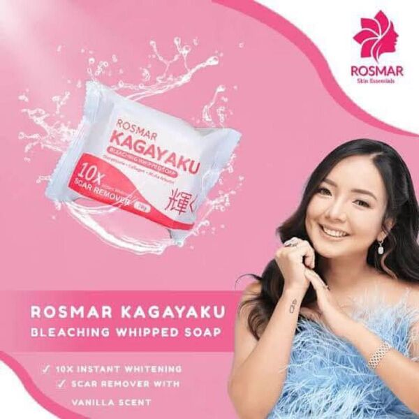 Rosmar Kagayaku Bleaching Soap 3pcs