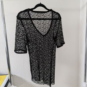 ミダス編み込み七分丈袖