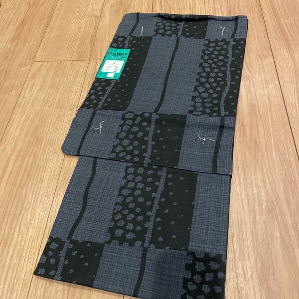 新品 男浴衣 黒