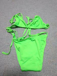 .. beautiful bell with autograph Cheki swimsuit ( pastel green ) + extra 