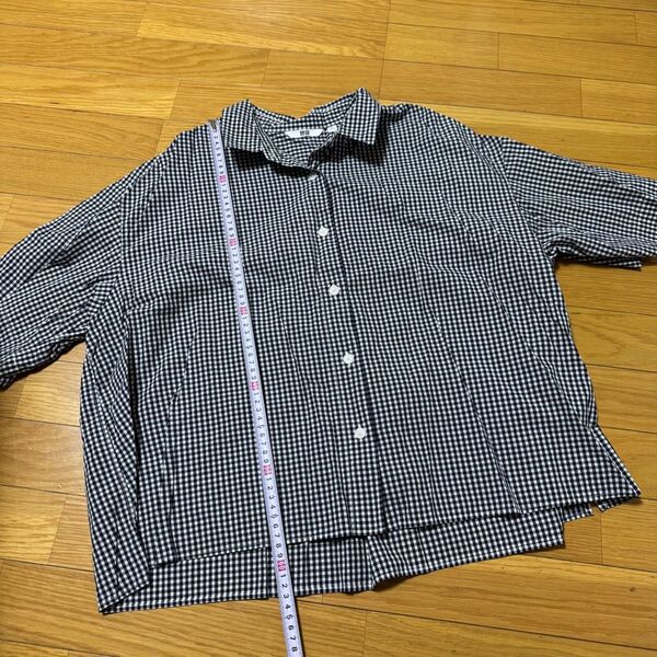 UNIQLO 3XL ギンガムチェックシャツ
