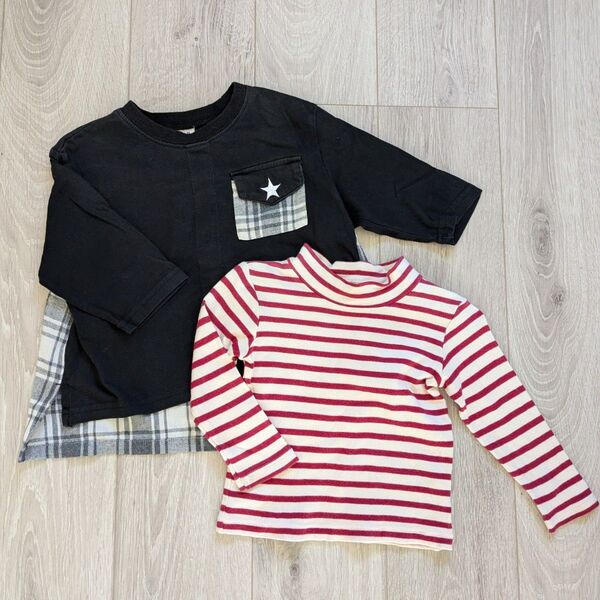 長袖&七分袖 2点セット Tシャツ