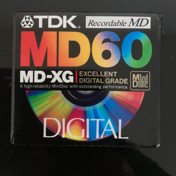 新品未開封 MD TDK MD-XG60 1枚 ミニディスク MDディスク 録音用ミニディスク Mini Disc ソニー