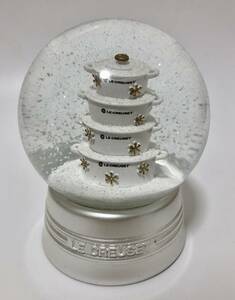  unused goods ru* Crew ze snow dome 2016 Christmas white 