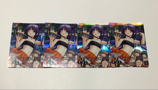 Lycee overture 唯我独尊の女王猫 笹瀬川 佐々美 KR 4枚 リトルバスターズ エクスタシー ビジュアルアーツ