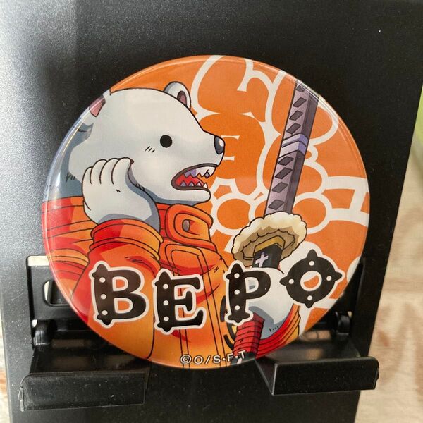 ONE PIECE 輩缶バッジ ベポ