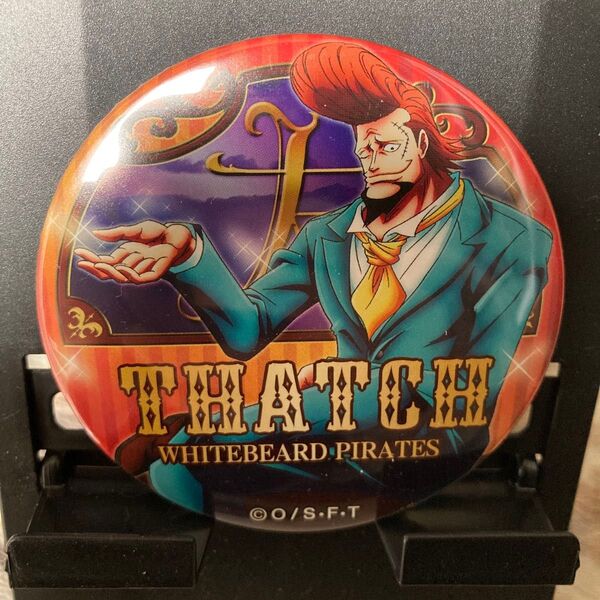ONE PIECE 輩缶バッジ サッチ
