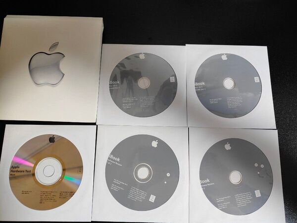 Apple iBook media Install Disc 10.2.6 5枚セット起動確認済み SW090103