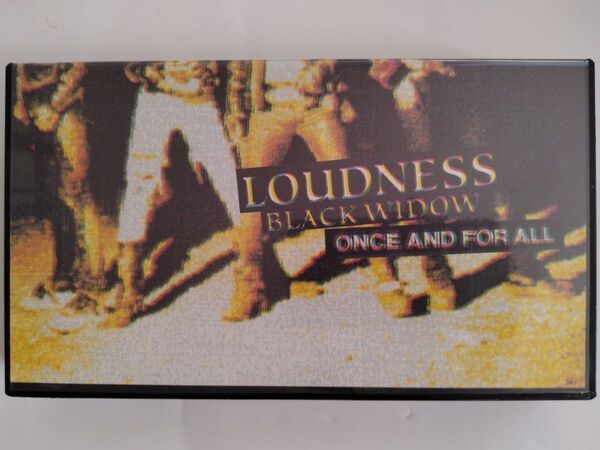 LOUDNESS BLACK WINDOW ONCE AND ALL ラウドネス VHSビデオ