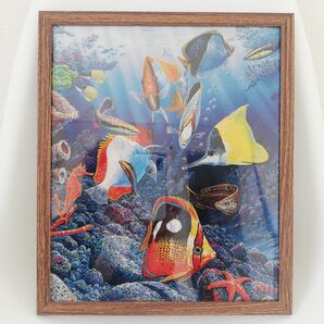 アートパネル 海 珊瑚礁 熱帯魚 グアム ハワイ ワイキキ オアフ リゾート タツノオトシゴ ヒトデ 魚 水族館 ダイビング
