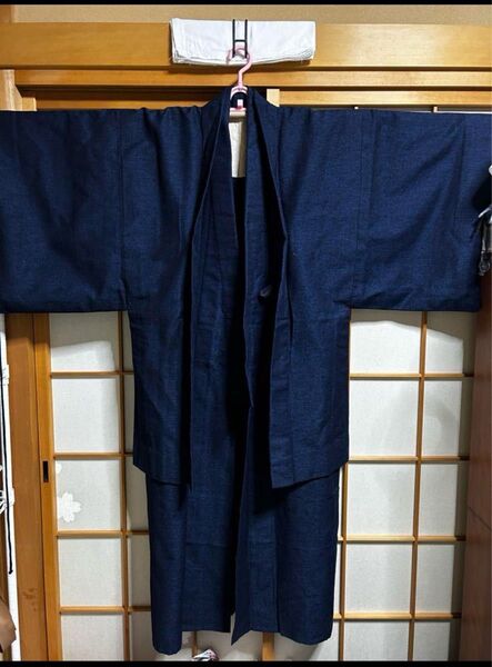 メンズ 着物 アンサンブル 着物セット 男性用着物 男性着物 絹毛混