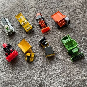 トミカ ミニカー 建設車両 8台セット