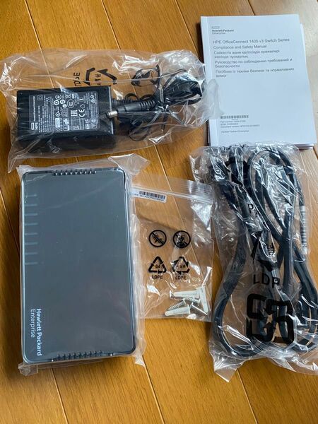 新品未使用 8ポートスイッチングハブ HPE OfficeConnect