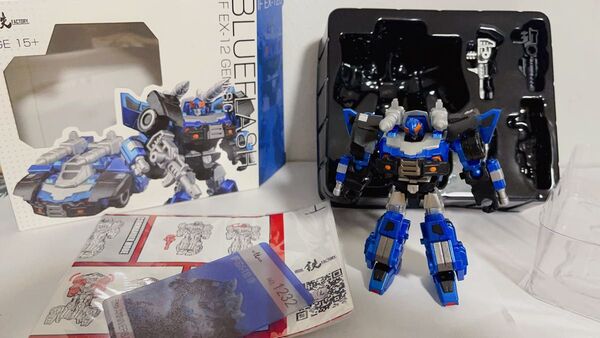 トランスフォーマー Iron Factory Ex-12 genesic Blueflash ストリーク