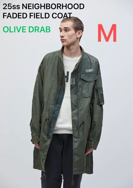 25ss NEIGHBORHOOD FADED FIELD COAT
