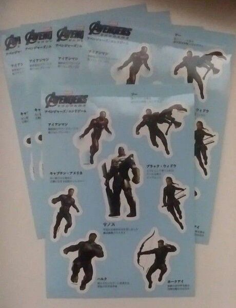 アベンジャーズ エンドゲーム ステッカー