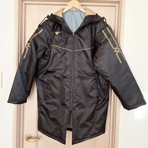 ミズノ ベンチコート 箱根駅伝 2025 ブラック 黒 フリーサイズ