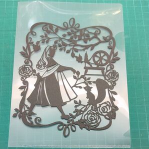 眠れる森の美女 切り絵