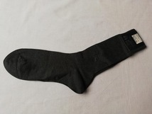 【正規品】BURBERRY / バーバリー メンズ グレー 靴下 ホース刺繍 25-26cm #yh-216_画像1