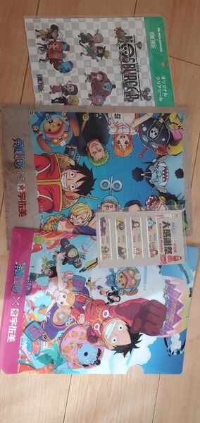 ワンピースグッズ クリアファイル 絆創膏 シール