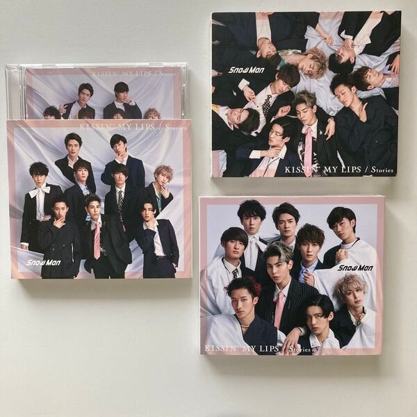 Snow Man 2nd CD KISSIN’ CD+DVD 3形態