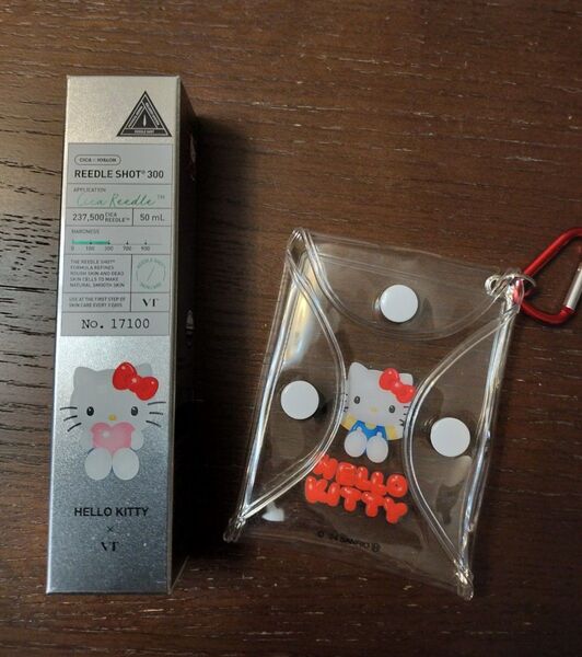 【新品未開封】VT CICA シカ ☆リードルショット300☆ハロー キティ クリアポーチキーホルダー付