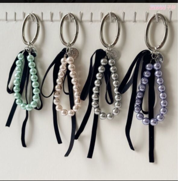 シンプル可愛いキーホルダー バッグチャーム 携帯ストラップ
