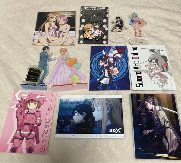 SAO 限定 特典 ブロマイド アクスタ アスナ キリト