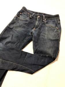  быстрое решение цельный разрезание EDWIN Edwin EFi- функция джинсы Denim L размер талия 84cm мужской индиго темно-синий 