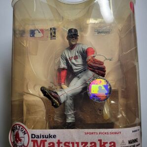 Daisuke Matsuzaka フィギュア MLBシリーズ 2007 松坂大輔 アウェイユニホーム 未開封 希少