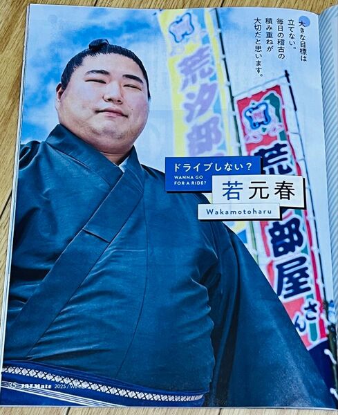 JAF Mate ジャフメイト 2025 冬号 荒汐部屋 若元春