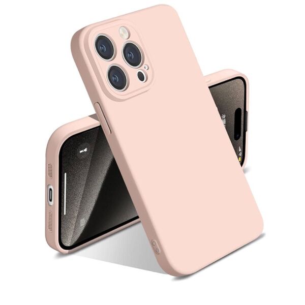iPhone 15 Pro Max ケース シリコン 耐衝撃 人気 ピンク