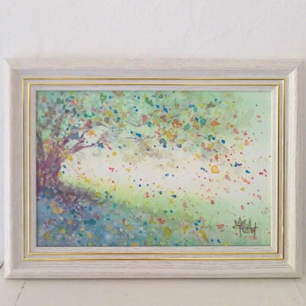 癒しの水彩画 tree