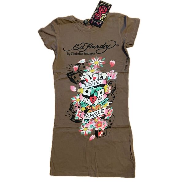 エドハーディロングTシャツM