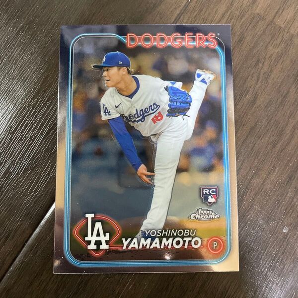 Topps Chrome 山本 由伸 ルーキー カード