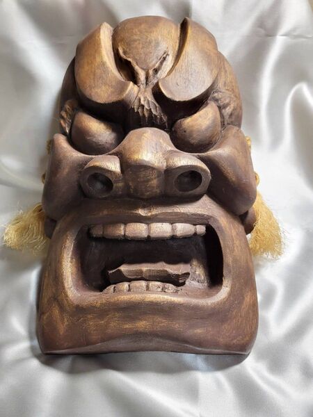 魔よけ 工芸品 お面 鬼