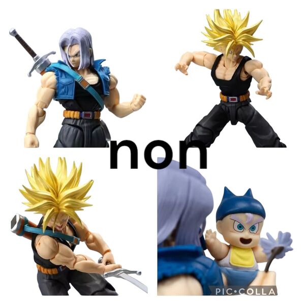 ドラゴンボールZ トランクス アニメカラー 長髪 Aセットレア 劇場版 可動フィギュア S.H.Figuarts