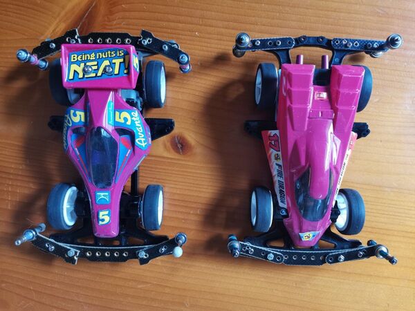 TAMIYA ミニ四駆 ボディ 2セット Super TZ シャーシ その2