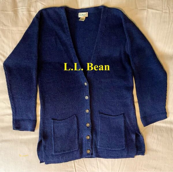 L.L.Bean エルエルビーンのレディースカーディガン ビンテージ