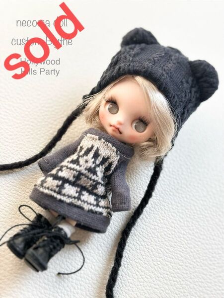 【necoma doll】カスタムプチブライス■ハリウッドヒルズパーティー■アウトフィットフルセット!